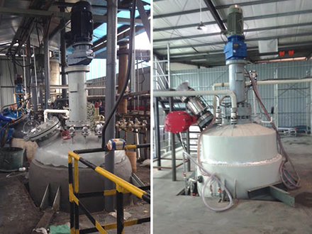 為客戶專門設計的3000L加氫反應釜